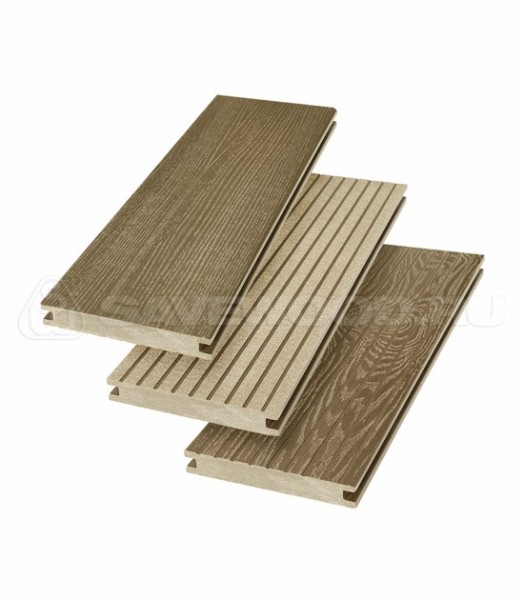 Террасная доска SW Fraxinus (R) полнотелая «SaveWood» Тик купить в Сибае