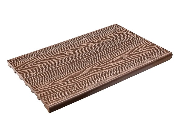 Ступень полнотелая из ДПК Deckart Step 3D Махагон купить в Сибае