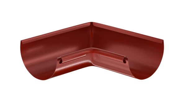 Водосток Aquasistem, система 150x100 - Угол желоба, внутренний 90° RR 29 Бургундский купить в Сибае