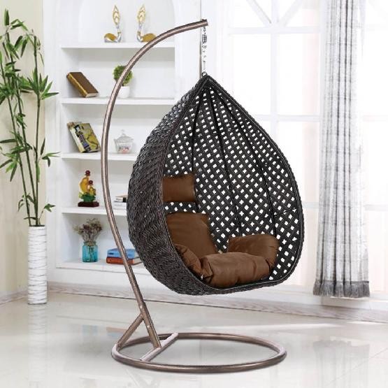 Кресло Подвесное из искусственного ротанга AFM-250B-L Brown купить в Сибае