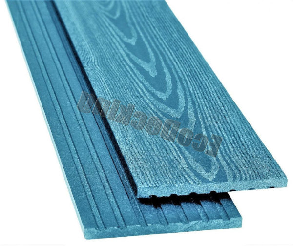 Заборная доска   из ДПК ECODECKING Лазурь купить в Сибае
