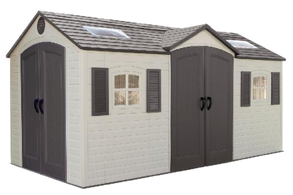 Сарай пластиковый LifeTime 15x8 DD купить в Сибае