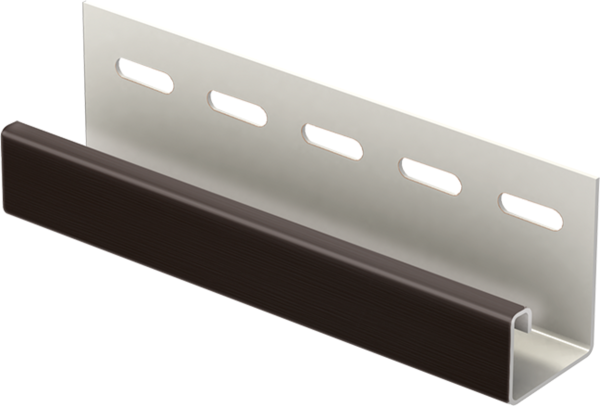 J-планка к Софиту PRO Тёмно коричневый купить в Сибае