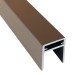 П-профиль Алюминиевый EasyDecking 35x25 Венге купить в Сибае