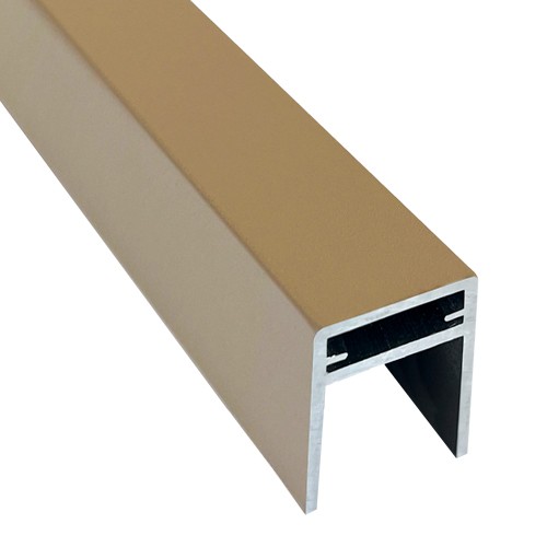 П-профиль Алюминиевый EasyDecking 35x25 Дуб купить в Сибае