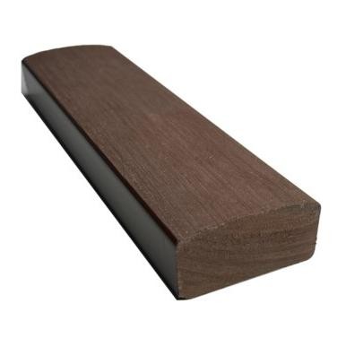 Лавочный брус Ecodecking Некст полнотелый брашированный 70х35 шоколад купить в Сибае