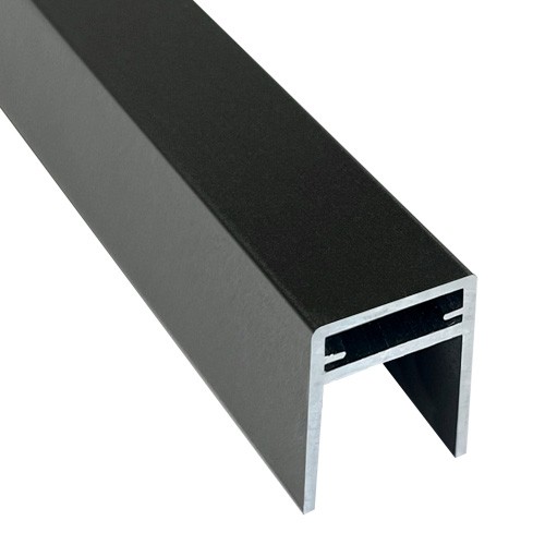 П-профиль Алюминиевый EasyDecking 35x25 Черное дерево купить в Сибае
