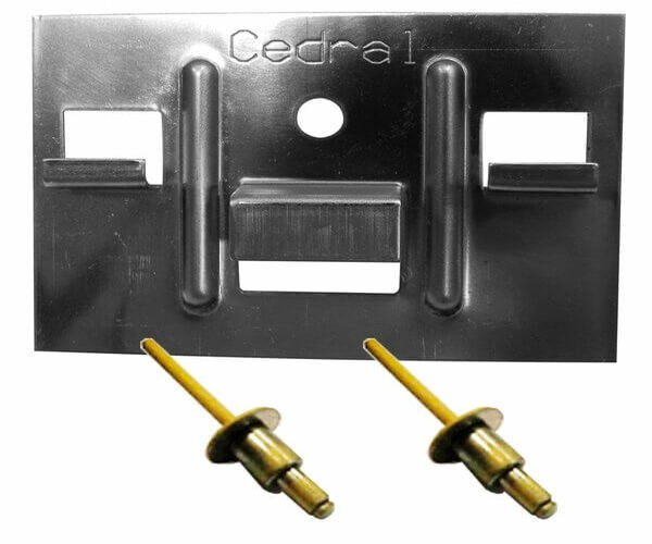 КЛЯММЕР + ЗАКЛЁПКА ДЛЯ CEDRAL CLICK 250 ШТ купить в Сибае