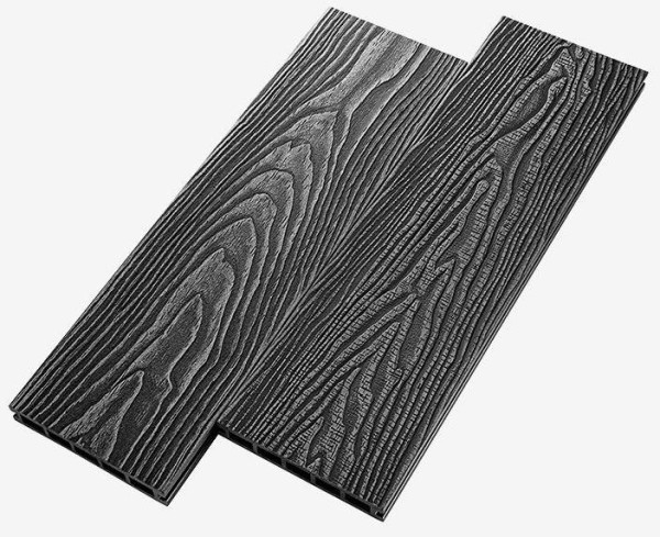 Террасная доска из ДПК RusDecking Unodeck Vintage - Графит купить в Сибае