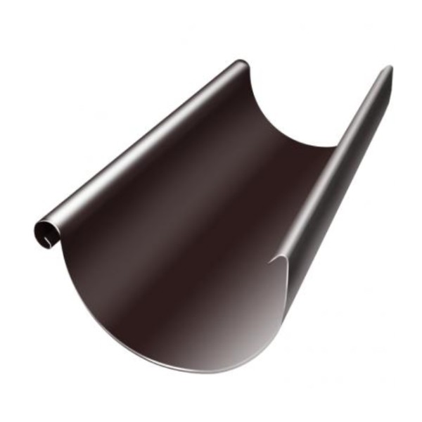 Водосток Grand Line 125x90 – Желоб 3м RAL 8017 купить в Сибае