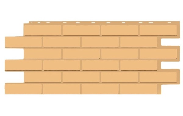 Фасадная панель T-Siding Кирпич Модерн Эко Крем купить в Сибае