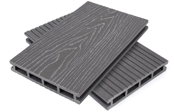 Террасная доская ДПК NanoWood Nature 3D пустотелая Серый купить в Сибае
