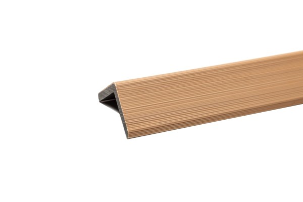 Уголок торцевой Ecodecking Скай коэкструзия 45х45х3000 Бук купить в Сибае