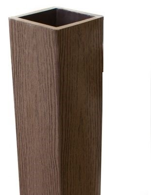 Столб опорный Woodvex Co-Extrusion Темно - Коричневый купить в Сибае