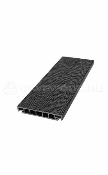 Террасная доска из ДПК SW Salix (S) (R) черный купить в Сибае