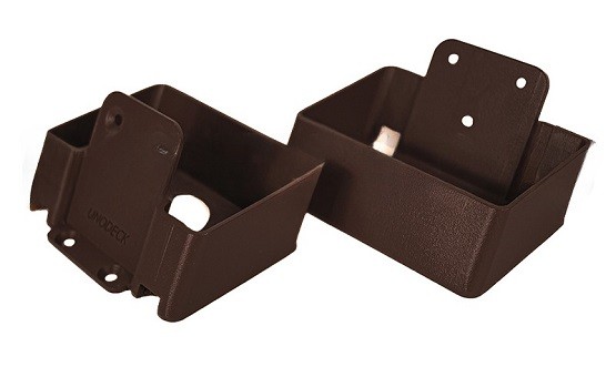 Крепления перил наклонное из алюминия GardenParkett Венге купить в Сибае